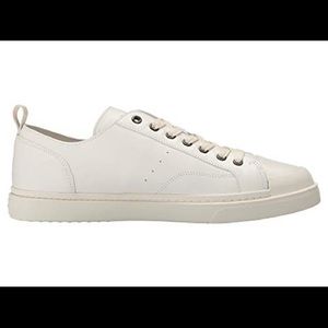 Coach C114 Leather SneakerMen's Lace Casual Shoes